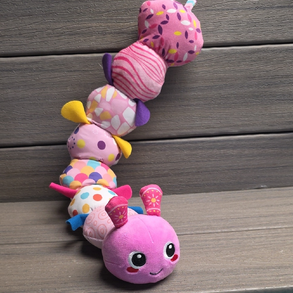 Montessouri Catepillar - Crinkles, Bells,  Squeaks